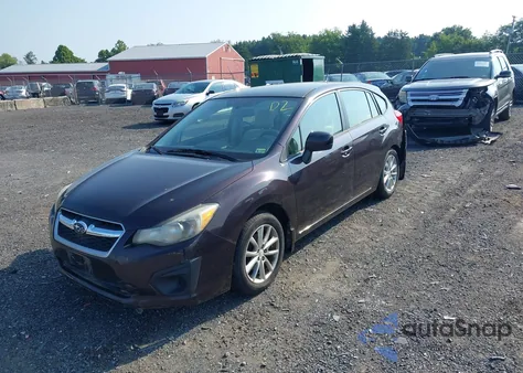 2013 Subaru Impreza 2.0I Premium из США, поврежденный, VIN JF1GPAC64DH818764